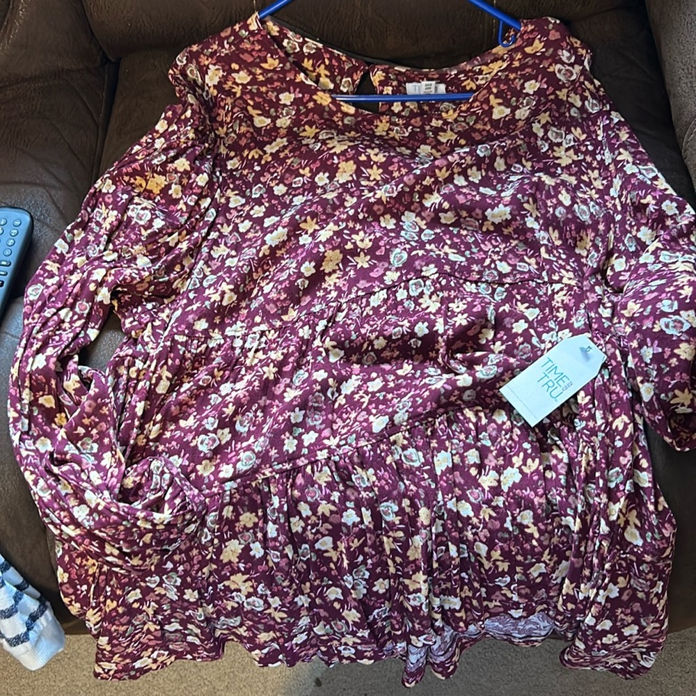 Long sleeve blouse